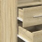 vidaXL Mobile Sottile Rovere Sonoma 45x42,5x225 cm in Truciolato vidaXL Mobile Sottile Rovere Sonoma 45x42,5x225 cm in Truciolato