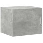 vidaXL Mobile Sottile Grigio Cemento 50x42,5x225 cm in Truciolato vidaXL Mobile Sottile Grigio Cemento 50x42,5x225 cm in Truciolato