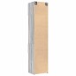 vidaXL Mobile Sottile Grigio Sonoma 50x42,5x225 cm in Truciolato vidaXL Mobile Sottile Grigio Sonoma 50x42,5x225 cm in Truciolato