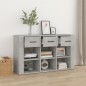 Credenza Grigio Cemento 100x30x59,5 cm in Legno Multistrato Credenza Grigio Cemento 100x30x59,5 cm in Legno Multistrato