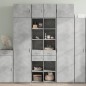 vidaXL Armadietto Grigio Cemento 70x42,5x225 cm in Legno Multistrato vidaXL Armadietto Grigio Cemento 70x42,5x225 cm in Legno Multistrato