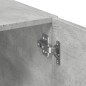 vidaXL Armadietto Grigio Cemento 70x42,5x225 cm in Legno Multistrato vidaXL Armadietto Grigio Cemento 70x42,5x225 cm in Legno Multistrato
