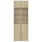 vidaXL Armadietto Rovere Sonoma 80x42,5x225 cm in Truciolato vidaXL Armadietto Rovere Sonoma 80x42,5x225 cm in Truciolato