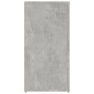 Credenza Grigio Cemento 100x30x59,5 cm in Legno Multistrato Credenza Grigio Cemento 100x30x59,5 cm in Legno Multistrato