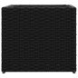 vidaXL Fioriere da Giardino 2 pz Nere 36x30x32 cm in Polyrattan