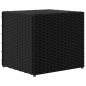 vidaXL Fioriere da Giardino 2 pz Nere 36x30x32 cm in Polyrattan