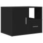 vidaXL Mobile Angolare Nero 160x40x45 cm in Truciolato vidaXL Mobile Angolare Nero 160x40x45 cm in Truciolato