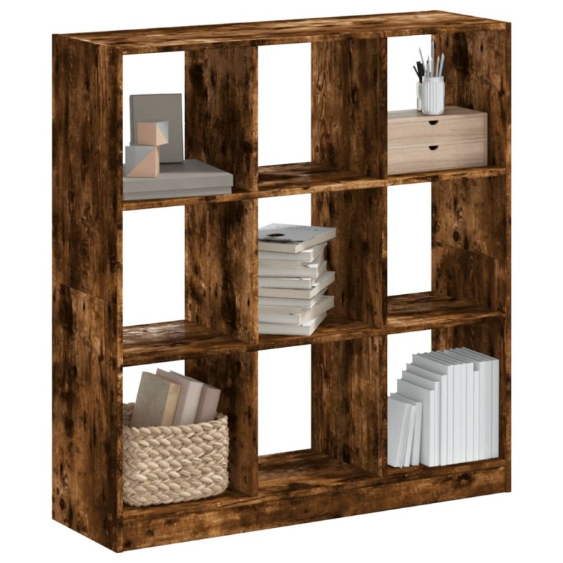 vidaXL Libreria Rovere Fumo 102x32x108 cm in Legno Multistrato vidaXL Libreria Rovere Fumo 102x32x108 cm in Legno Multistrato