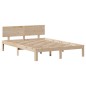 vidaXL Giroletto con Cassetti 140x200 cm in Legno Massello di Pino vidaXL Giroletto con Cassetti 140x200 cm in Legno Massello di Pino