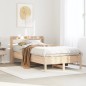 vidaXL Letto senza Materasso 120x200 cm in Legno Massello di Pino vidaXL Letto senza Materasso 120x200 cm in Legno Massello di Pino