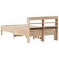 vidaXL Letto senza Materasso 120x200 cm in Legno Massello di Pino vidaXL Letto senza Materasso 120x200 cm in Legno Massello di Pino