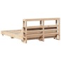 vidaXL Letto senza Materasso 140x190 cm in Legno Massello di Pino vidaXL Letto senza Materasso 140x190 cm in Legno Massello di Pino