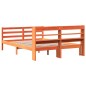 vidaXL Letto senza Materasso Marrone Cera 160x200 cm in Legno di Pino vidaXL Letto senza Materasso Marrone Cera 160x200 cm in Legno di Pino