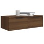 Mobili Pensili 2 pz Marrone Rovere 68x30x20cm Legno Multistrato Mobili Pensili 2 pz Marrone Rovere 68x30x20cm Legno Multistrato