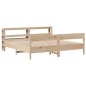 vidaXL Letto senza Materasso 180x200 cm in Legno Massello di Pino vidaXL Letto senza Materasso 180x200 cm in Legno Massello di Pino