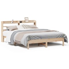 vidaXL Letto senza Materasso 150x200 cm in Legno Massello di Pino