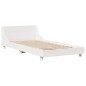 vidaXL Letto senza Materasso Bianco 90x200 cm Legno Massello di Pino vidaXL Letto senza Materasso Bianco 90x200 cm Legno Massello di Pino