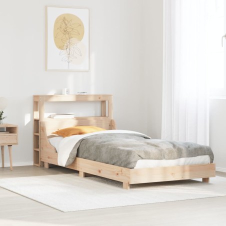 vidaXL Giroletto senza Materasso 100x200 cm in Legno Massello di Pino