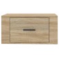 Comodino a Muro Rovere Sonoma 50x36x25 cm Comodino a Muro Rovere Sonoma 50x36x25 cm