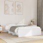 vidaXL Giroletto Bianco 140x200 cm in Legno Multistrato vidaXL Giroletto Bianco 140x200 cm in Legno Multistrato