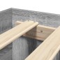 vidaXL Giroletto Grigio Sonoma 140x200 cm in Legno Multistrato vidaXL Giroletto Grigio Sonoma 140x200 cm in Legno Multistrato