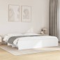 vidaXL Giroletto senza Materasso Bianco 180x200 cm Legno Multistrato