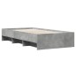 vidaXL Giroletto Grigio Cemento 100x200 cm in Legno Multistrato vidaXL Giroletto Grigio Cemento 100x200 cm in Legno Multistrato