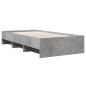 vidaXL Giroletto Grigio Sonoma 90x200 cm in Legno Multistrato vidaXL Giroletto Grigio Sonoma 90x200 cm in Legno Multistrato
