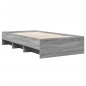 vidaXL Giroletto Grigio Sonoma 75x190 cm in Legno Multistrato vidaXL Giroletto Grigio Sonoma 75x190 cm in Legno Multistrato