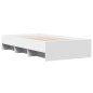 vidaXL Giroletto Bianco 75x190 cm in Legno Multistrato vidaXL Giroletto Bianco 75x190 cm in Legno Multistrato