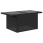 vidaXL Set Divani da Giardino 10pz con Cuscini in Polyrattan Nero vidaXL Set Divani da Giardino 10pz con Cuscini in Polyrattan Nero
