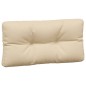 vidaXL Cuscini per Pallet 5 pz Beige in Tessuto