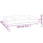 vidaXL Cuscini per Pallet 5 pz Beige in Tessuto