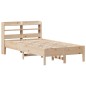 vidaXL Letto senza Materasso 90x190 cm in Legno Massello di Pino vidaXL Letto senza Materasso 90x190 cm in Legno Massello di Pino