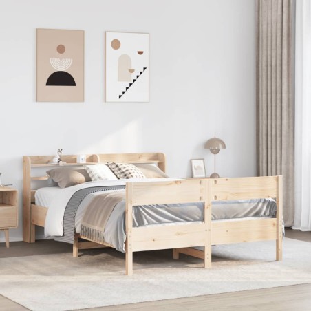 vidaXL Letto senza Materasso 160x200 cm in Legno Massello di Pino