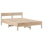 vidaXL Letto senza Materasso 160x200 cm in Legno Massello di Pino vidaXL Letto senza Materasso 160x200 cm in Legno Massello di Pino