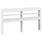 vidaXL Letto senza Materasso Bianco 140x200 cm Legno Massello di Pino vidaXL Letto senza Materasso Bianco 140x200 cm Legno Massello di Pino