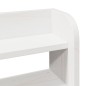 vidaXL Letto senza Materasso Bianco 140x190 cm Legno Massello di Pino vidaXL Letto senza Materasso Bianco 140x190 cm Legno Massello di Pino