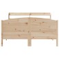 vidaXL Letto senza Materasso 150x200 cm in Legno Massello di Pino vidaXL Letto senza Materasso 150x200 cm in Legno Massello di Pino