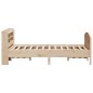 vidaXL Letto senza Materasso 150x200 cm in Legno Massello di Pino vidaXL Letto senza Materasso 150x200 cm in Legno Massello di Pino