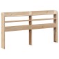 vidaXL Letto senza Materasso 135x190 cm in Legno Massello di Pino vidaXL Letto senza Materasso 135x190 cm in Legno Massello di Pino