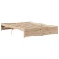 vidaXL Giroletto con Testiera 120x190 cm in Legno Massello di Pino vidaXL Giroletto con Testiera 120x190 cm in Legno Massello di Pino
