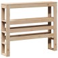 vidaXL Giroletto con Testiera 75x190 cm in Legno Massello di Pino vidaXL Giroletto con Testiera 75x190 cm in Legno Massello di Pino