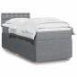vidaXL Giroletto a Molle con Materasso Grigio Chiaro 80x200 cm Tessuto vidaXL Giroletto a Molle con Materasso Grigio Chiaro 80x200 cm Tessuto
