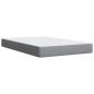 vidaXL Giroletto a Molle con Materasso Grigio Chiaro 120x190cm Tessuto vidaXL Giroletto a Molle con Materasso Grigio Chiaro 120x190cm Tessuto