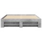 vidaXL Giroletto Grigio Cemento 150x200 cm in Legno Multistrato vidaXL Giroletto Grigio Cemento 150x200 cm in Legno Multistrato