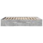 vidaXL Giroletto Grigio Cemento 150x200 cm in Legno Multistrato vidaXL Giroletto Grigio Cemento 150x200 cm in Legno Multistrato