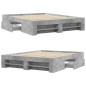 vidaXL Giroletto Grigio Cemento 150x200 cm in Legno Multistrato vidaXL Giroletto Grigio Cemento 150x200 cm in Legno Multistrato