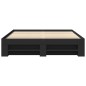 vidaXL Giroletto Nero 150x200 cm in Legno Multistrato vidaXL Giroletto Nero 150x200 cm in Legno Multistrato