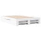 vidaXL Giroletto Bianco 140x200 cm in Legno Multistrato vidaXL Giroletto Bianco 140x200 cm in Legno Multistrato
